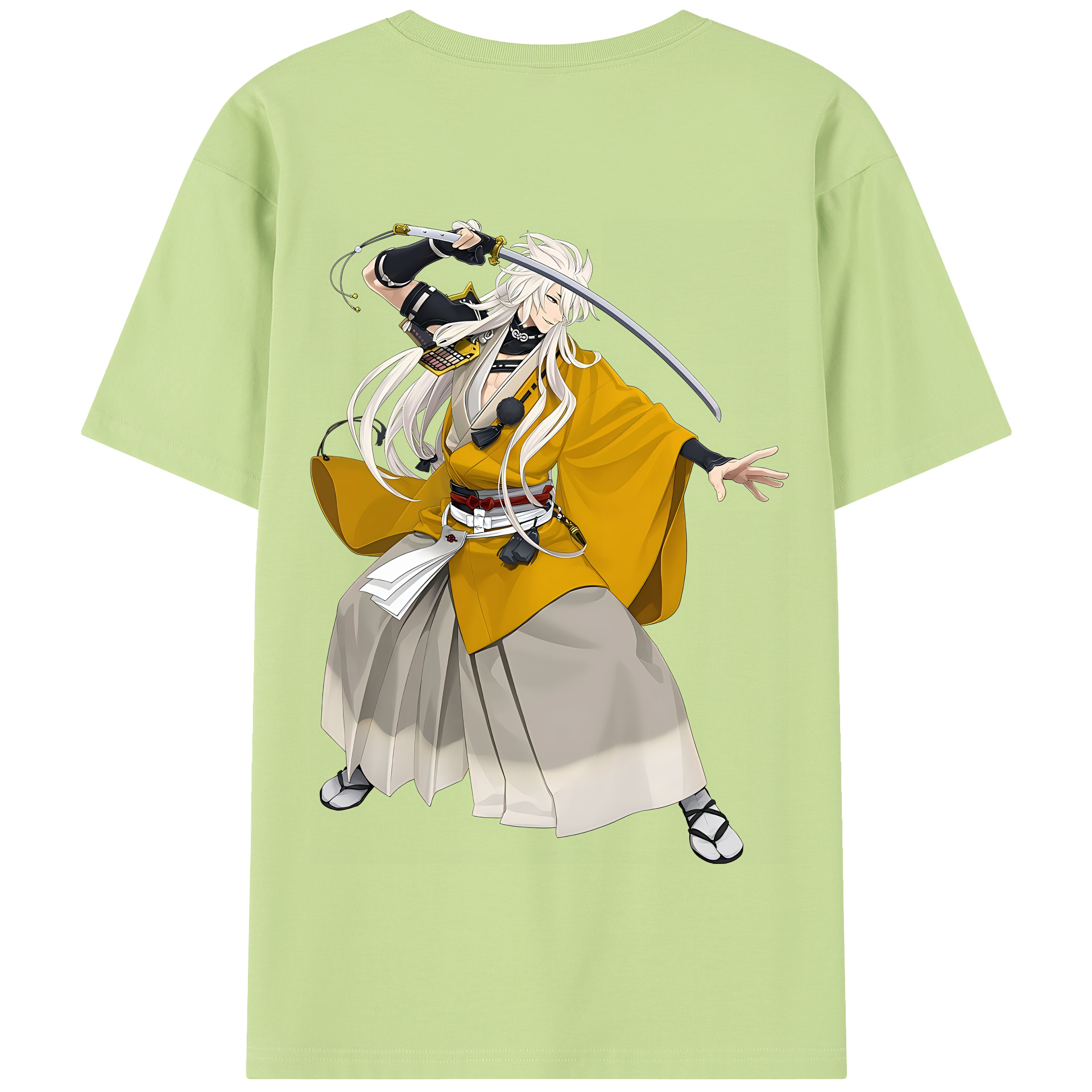 （画像用） 刀剣乱舞 Touken Ranbu 綿100％半袖Tシャツ（背面プリント）